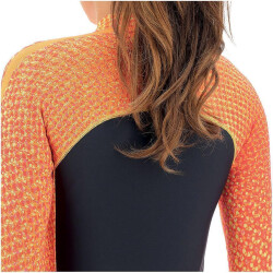 UYN Spectre Winter Overwear langarm Fahrrad-Trikot Damen orange ginger M