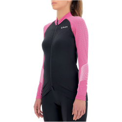UYN Granfondo Overwear Fahrrad-Trikot Damen blackboard/magenta XS