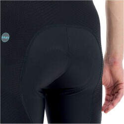 UYN Ridemiles Overwear Bib Fahrrad-Trägerhose Herren black/grey XL