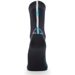 UYN Waterproof 115 wasserfeste Sportsocken black/turquoise 35-38