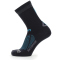 UYN Waterproof 115 wasserfeste Sportsocken black/turquoise 35-38