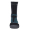 UYN Waterproof 115 wasserfeste Sportsocken black/turquoise 35-38