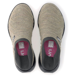 UYN 3D Ribs Sabot Wool Freizeitschuhe mit schwarzer Sohle Damen beige 35