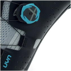UYN Naked Full-Carbon Fahrradschuhe Herren silver/blue 37
