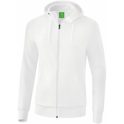 erima Hoodiejacke white S