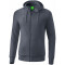 erima Hoodiejacke slate grey 128