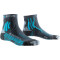 X-BIONIC Xbs Effektor Run 4.0 Damen Laufsocken charcoal/effektor/turquoise 35-36