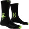 X-SOCKS Winter Fahrradsocken 4.0 black/grey/phyton/yellow 35-38