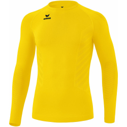 erima Athletic langarm Funktionsshirt gelb 116