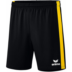 erima Retro Star Shorts schwarz/gelb 116