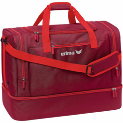 erima Squad Sporttasche mit Bodenfach bordeaux/rot M (66...