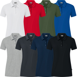 JAKO Organic Poloshirt Stretch Damen