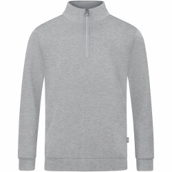 JAKO Organic Sweatshirt mit 1/4-Reißverschluss