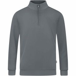 JAKO Organic Sweatshirt mit 1/4-Reißverschluss