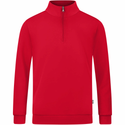 JAKO Organic Sweatshirt mit 1/4-Reißverschluss