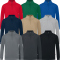 JAKO Organic Sweatshirt mit 1/4-Reißverschluss