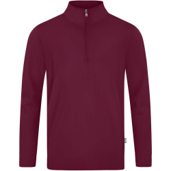 JAKO Doubletex Sweatshirt mit 1/4-Rei&szlig;verschluss