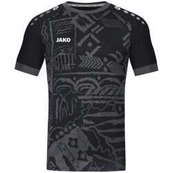 JAKO Tropicana Trikot schwarz/anthrazit S