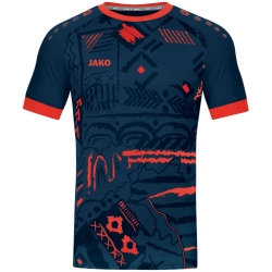 JAKO Tropicana Trikot navy/flame M