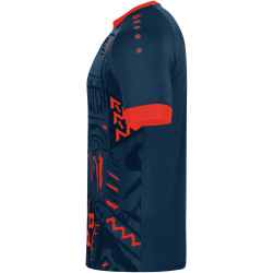 JAKO Tropicana Trikot navy/flame XL