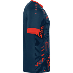 JAKO Tropicana Trikot navy/flame XXL