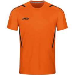 JAKO Challenge Trikot Kinder neonorange/schwarz 116