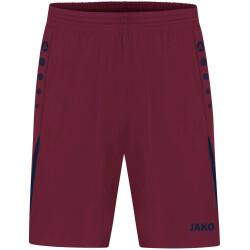 JAKO Challenge Sporthose Kinder maroon/marine 116