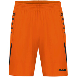JAKO Challenge Sporthose Kinder neonorange/schwarz 116