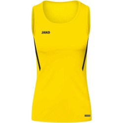 JAKO Challenge Tanktop Damen citro/schwarz 38