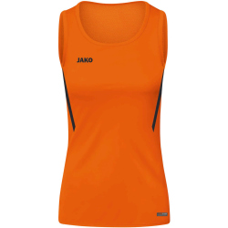 JAKO Challenge Tanktop Damen neonorange/schwarz 38