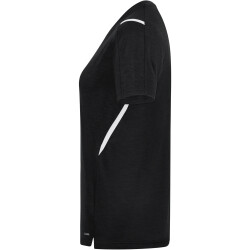 JAKO Challenge Trainingsshirt Damen schwarz meliert/weiß 34