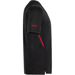 JAKO Challenge Trainingsshirt schwarz meliert/rot M