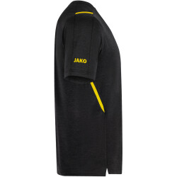 JAKO Challenge Trainingsshirt Kinder schwarz meliert/citro 128