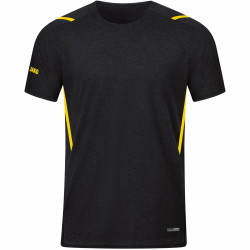 JAKO Challenge Trainingsshirt schwarz meliert/citro 3XL