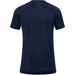 JAKO Challenge Trainingsshirt Damen marine meliert/maroon 38
