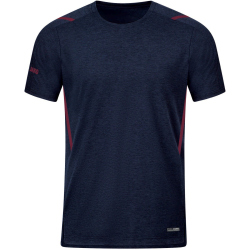 JAKO Challenge Trainingsshirt marine meliert/maroon L