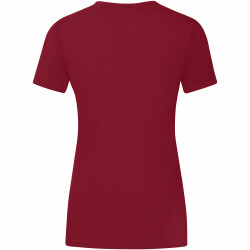 JAKO Promo T-Shirt Damen weinrot/neonorange 34