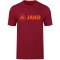 JAKO Promo T-Shirt weinrot/neonorange L