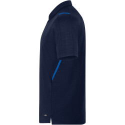 JAKO Challenge Poloshirt marine meliert/royal 3XL