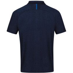 JAKO Challenge Poloshirt marine meliert/royal 4XL