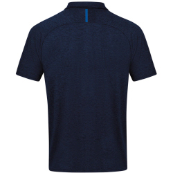 JAKO Challenge Poloshirt marine meliert/royal L