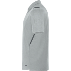 JAKO Challenge Poloshirt hellgrau meliert/anthra light L