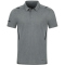 JAKO Challenge Poloshirt steingrau meliert/schwarz 3XL
