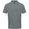 JAKO Challenge Poloshirt steingrau meliert/schwarz 3XL