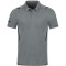 JAKO Challenge Poloshirt steingrau meliert/schwarz L