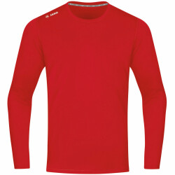 JAKO Run 2.0 langarm Laufshirt Kinder sportrot 128