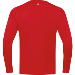 JAKO Run 2.0 langarm Laufshirt Kinder sportrot 128