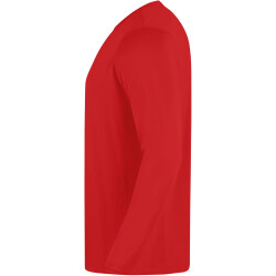 JAKO Run 2.0 langarm Laufshirt Kinder sportrot 128