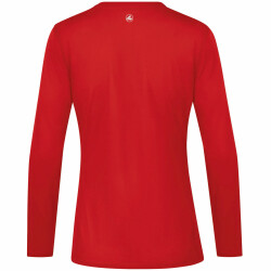 JAKO Run 2.0 langarm Laufshirt Damen sportrot 42