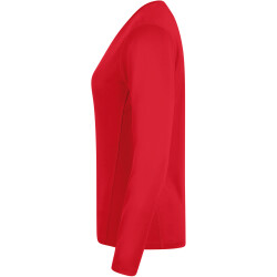 JAKO Run 2.0 langarm Laufshirt Damen sportrot 48
